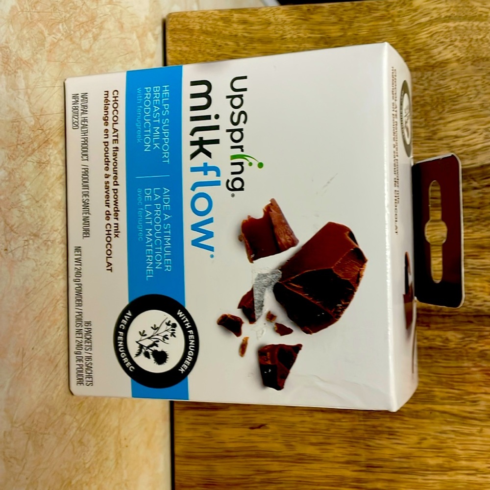 Upspring milk flow